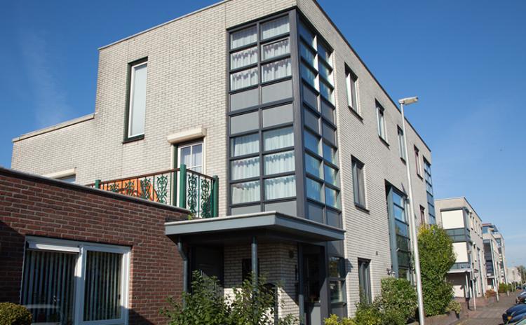 Kozijn flatgebouw